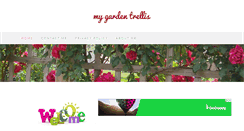 Desktop Screenshot of mygardentrellis.com