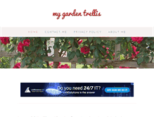 Tablet Screenshot of mygardentrellis.com